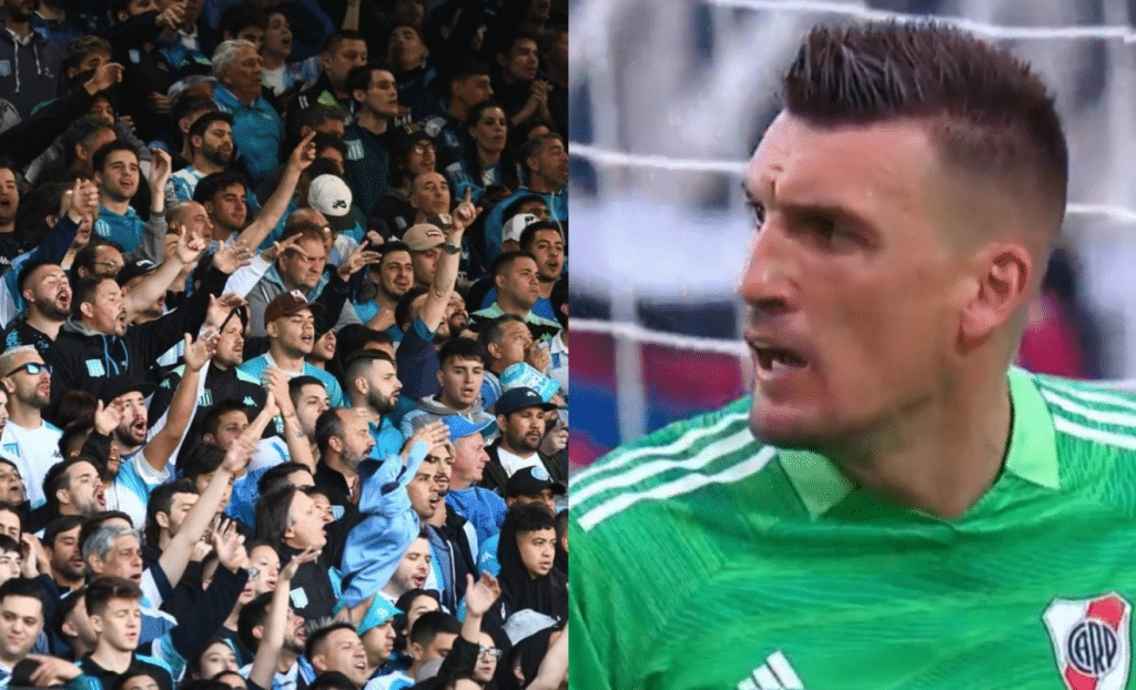 Video El Repudiable Gesto De Los Hinchas De Racing Con Franco Armani