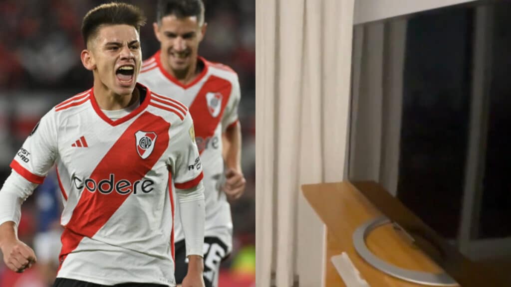 Video El Gol Del Diablito Echeverri Hizo Temblar Un Edificio Y Fue