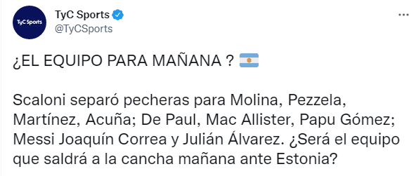 Lionel Scaloni sería tajante con respecto a la participación de Cachete en la próxima Copa del Mundo.