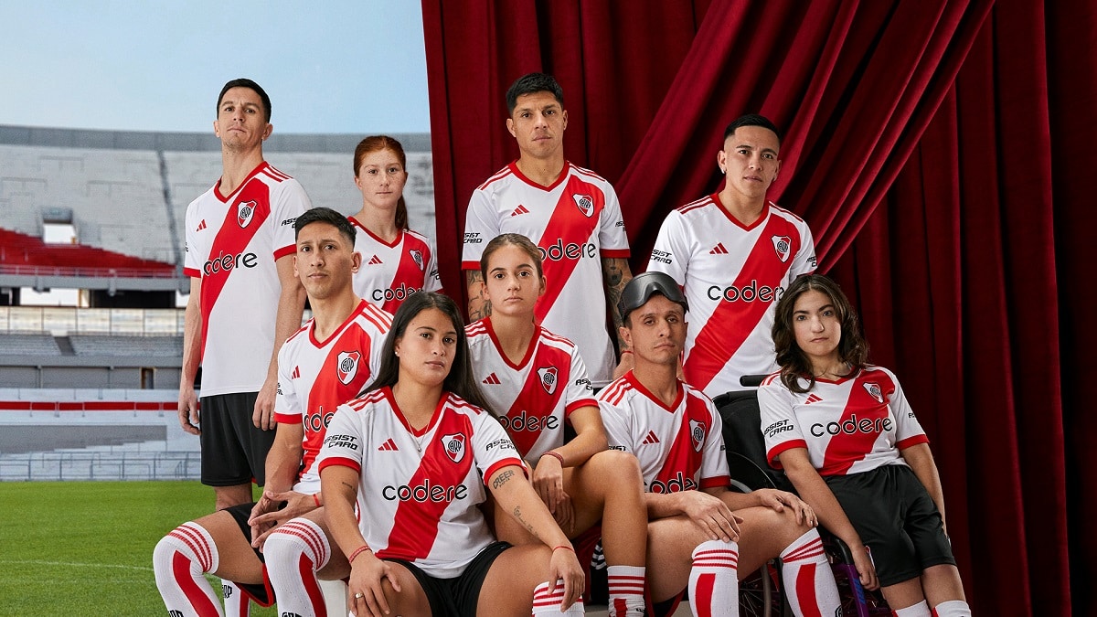 Adidas nueva best sale camiseta de river