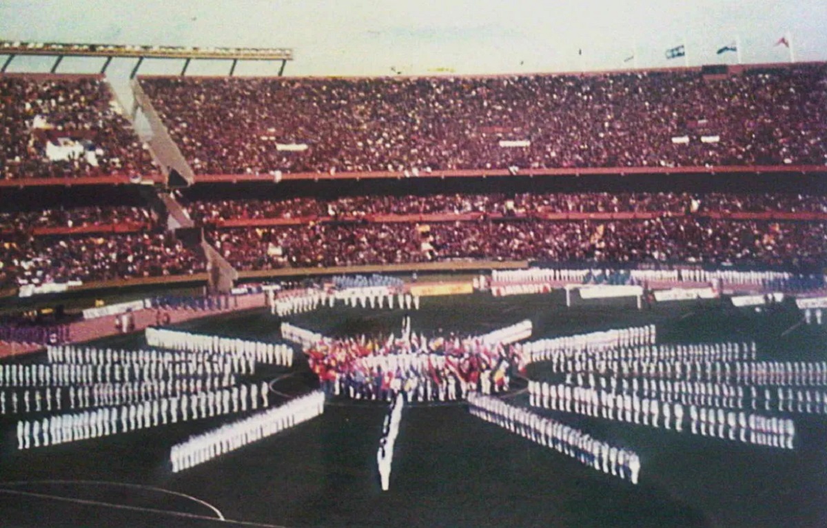 Estadio Monumental en 1978