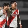 Enzo Pérez y Milton Casco