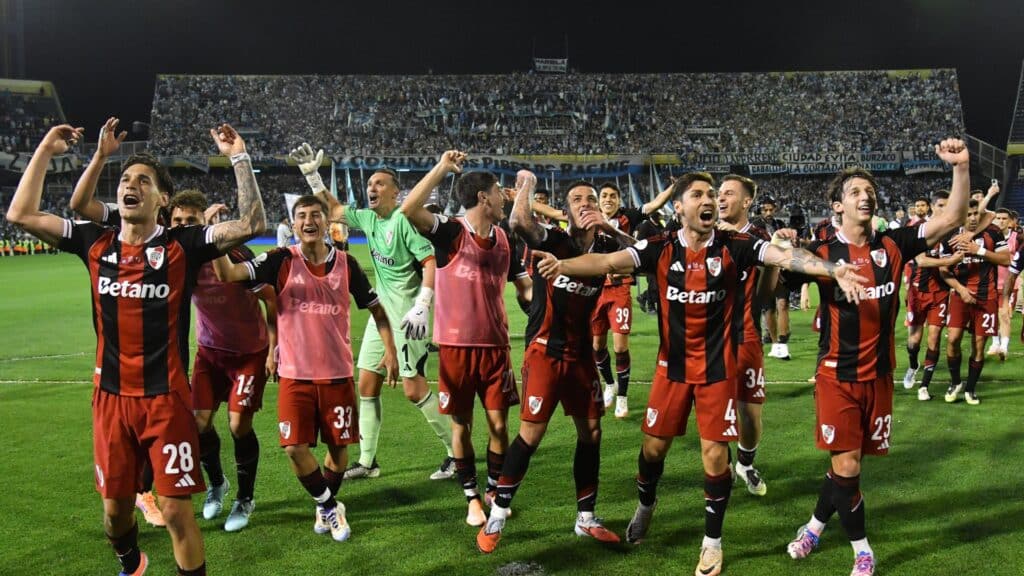 River vs Racing. Fuente: River Oficial
