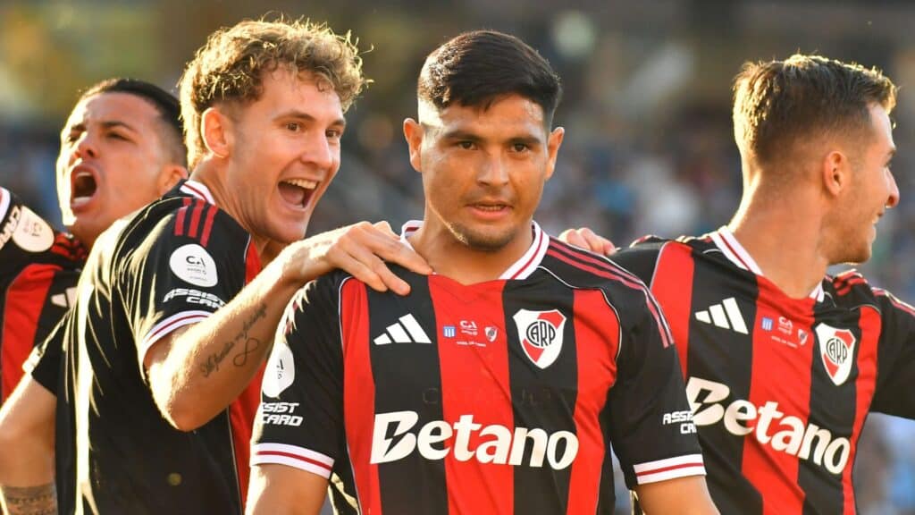 River vs Racing. Fuente: River Oficial
