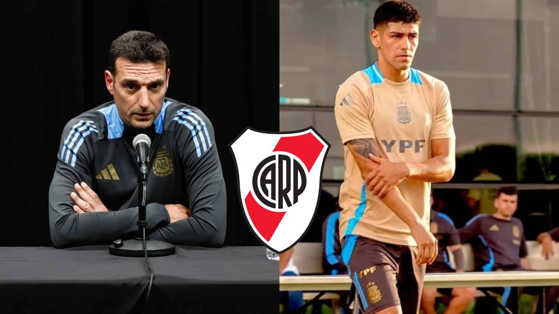 Lautaro Rivero Lionel Scaloni