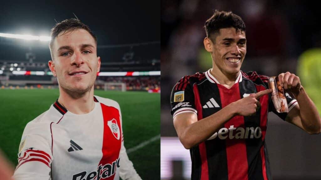 Giuliano Galoppo y Santiago Lencina