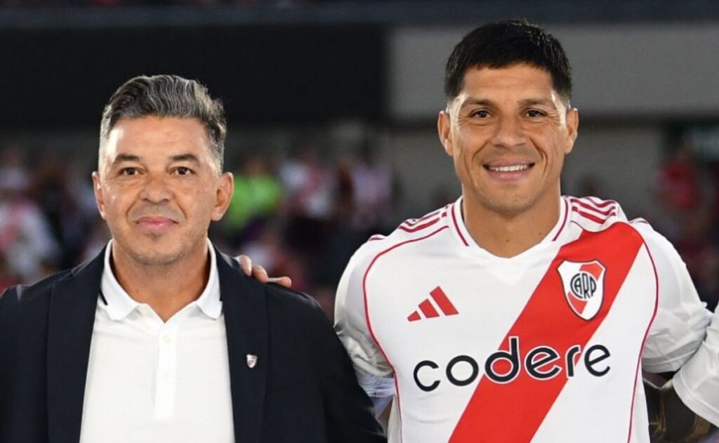 Enzo Pérez Marcelo Gallardo
