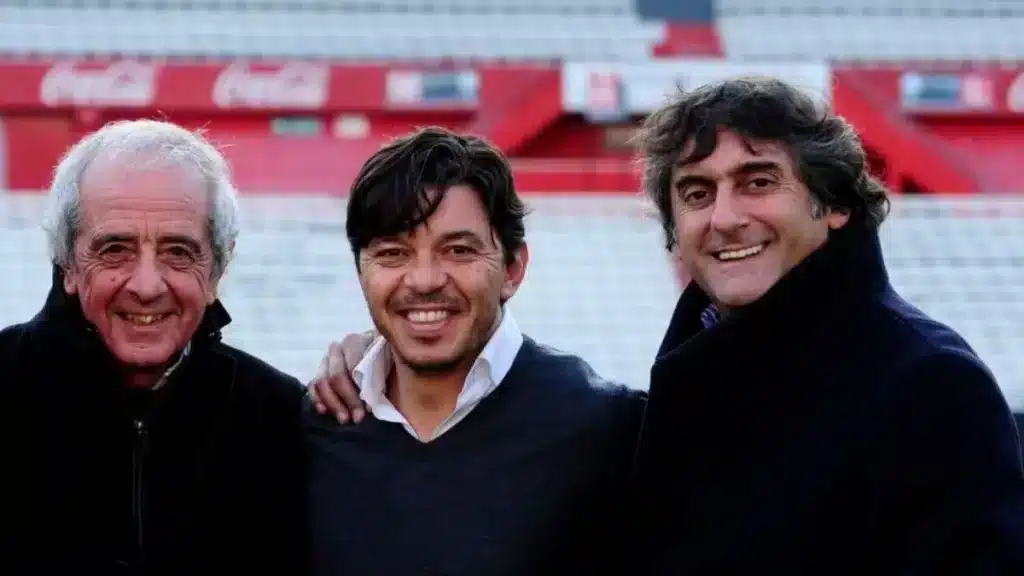 Donofrio, Francescoli y Gallardo