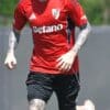 Aníbal Moreno entrenamiento