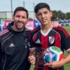 Cabral y Messi
