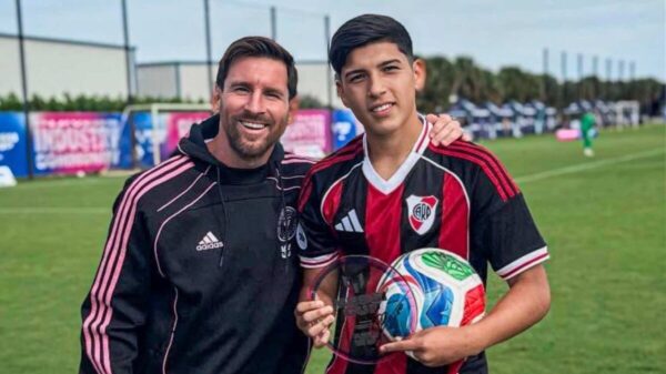 Cabral y Messi