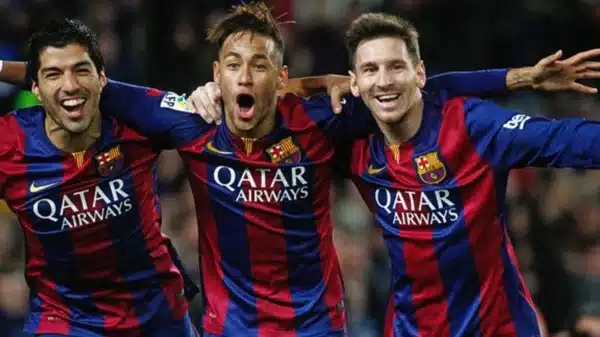 messi suarez neymar