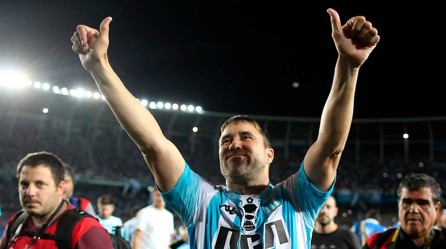 Chacho Coudet campeón