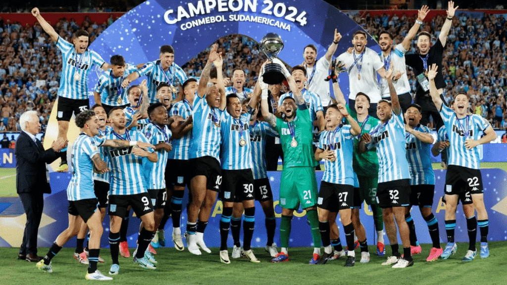 Racing campeón Sudamericana