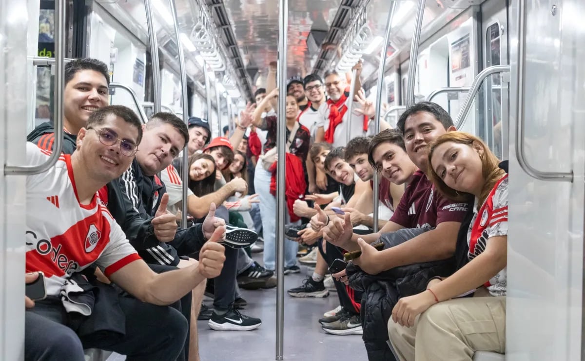 El SUBTE es una gran alternativa para volver de la cancha.