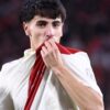 Silva convirtió con River en la Sudamericana y Coudet lo llenó de elogios