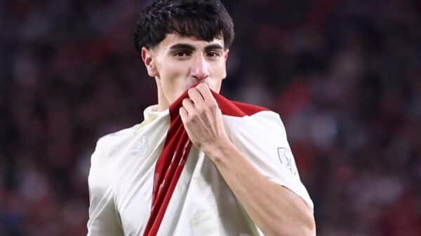 Silva convirtió con River en la Sudamericana y Coudet lo llenó de elogios
