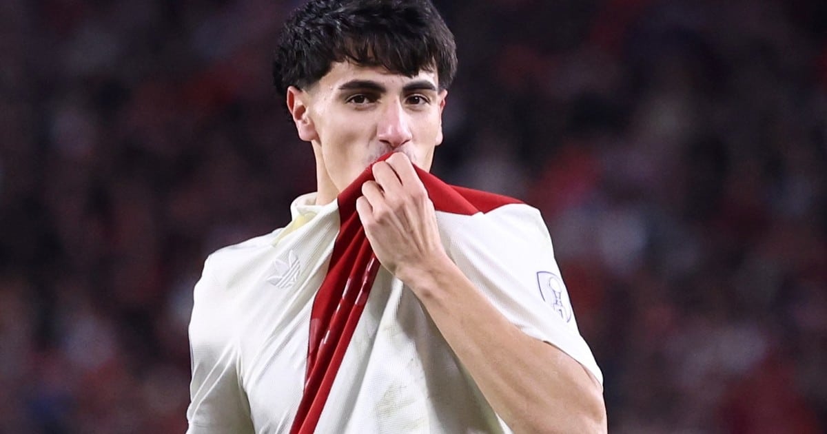 Silva convirtió con River en la Sudamericana y Coudet lo llenó de elogios