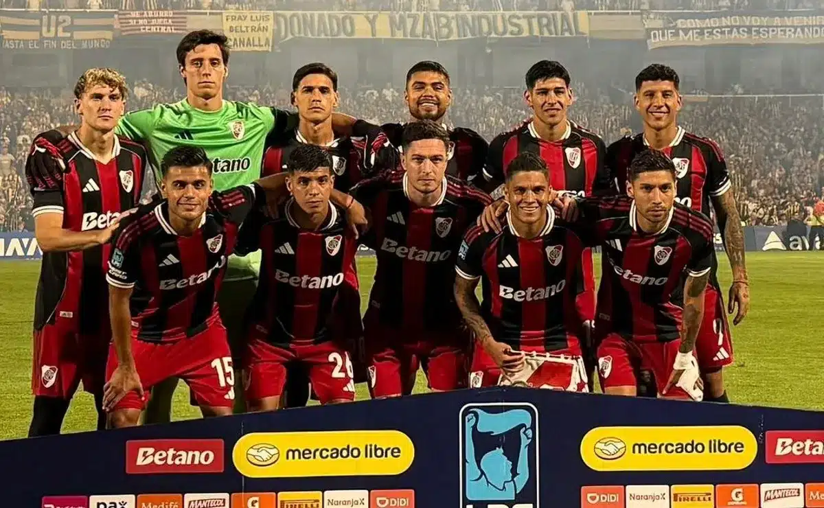 Formación confirmada en River: Los jugadores que quedaron fuera del banco