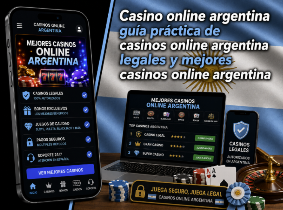 Casino online argentina guía práctica de casinos online argentina legales y mejores casinos online argentina