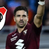 Simeone debutó en primera con la camiseta de River