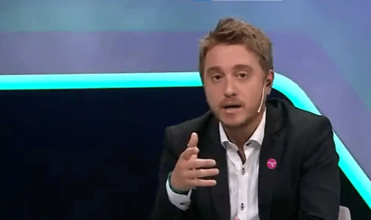El periodista informó una novedad inesperada