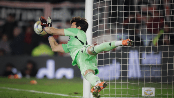 Beltrán es el gran responsable de que River siga compitiendo en el torneo