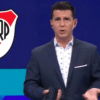 Castillo, reconocido hincha de River, lanzó dardos contra el campeón del mundo