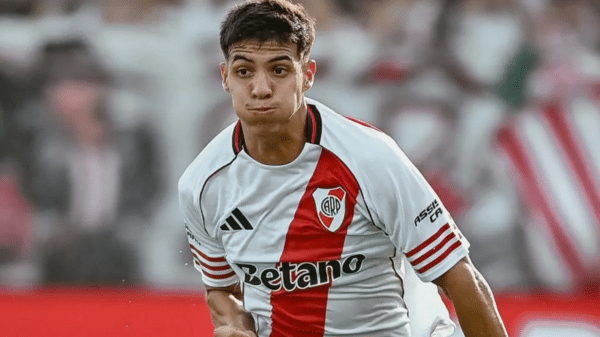 Tomás Galván es titular indiscutido en River