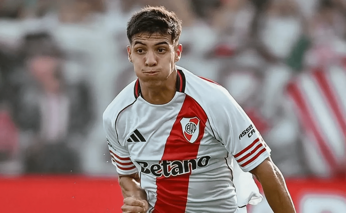 Tomás Galván es titular indiscutido en River