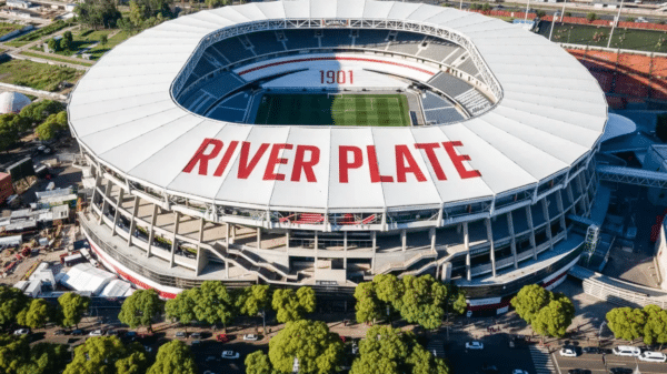 Será una obra inédita en el fútbol argentino