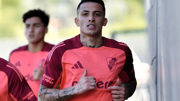 Castaño no estuvo ni cerca de demostrar en la cancha lo que le costó a River