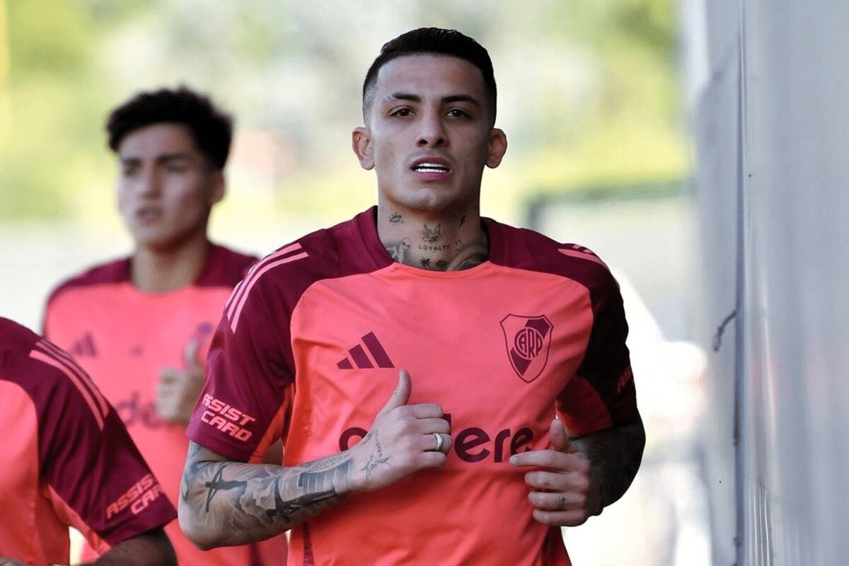 Castaño no estuvo ni cerca de demostrar en la cancha lo que le costó a River
