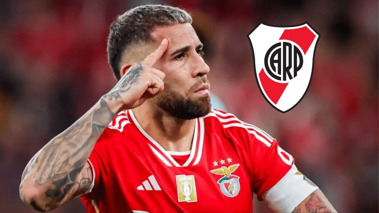 Otamendi nunca ocultó su fanatismo por River