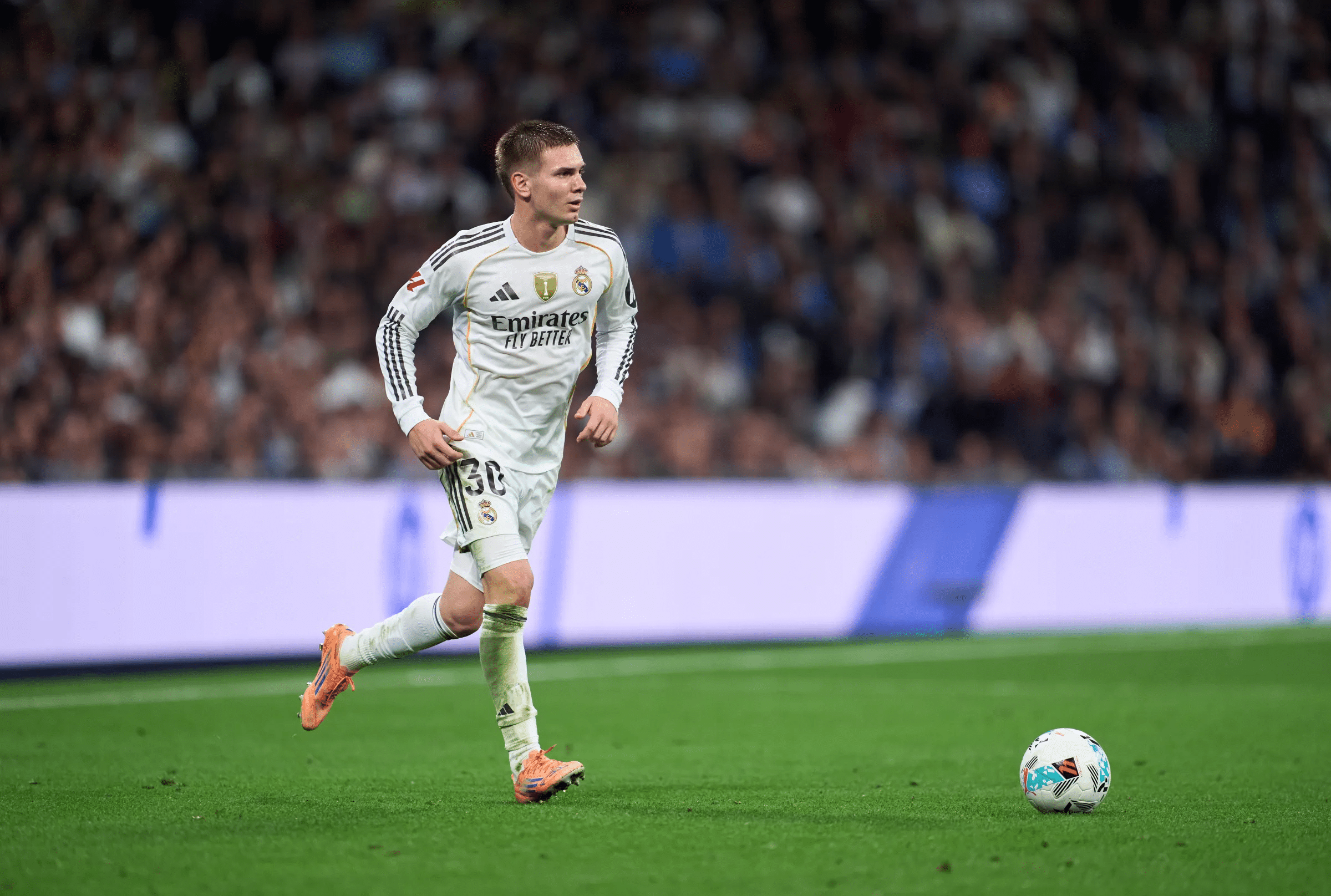 Mastantuono no tuvo una buena primera temporada en Real Madrid