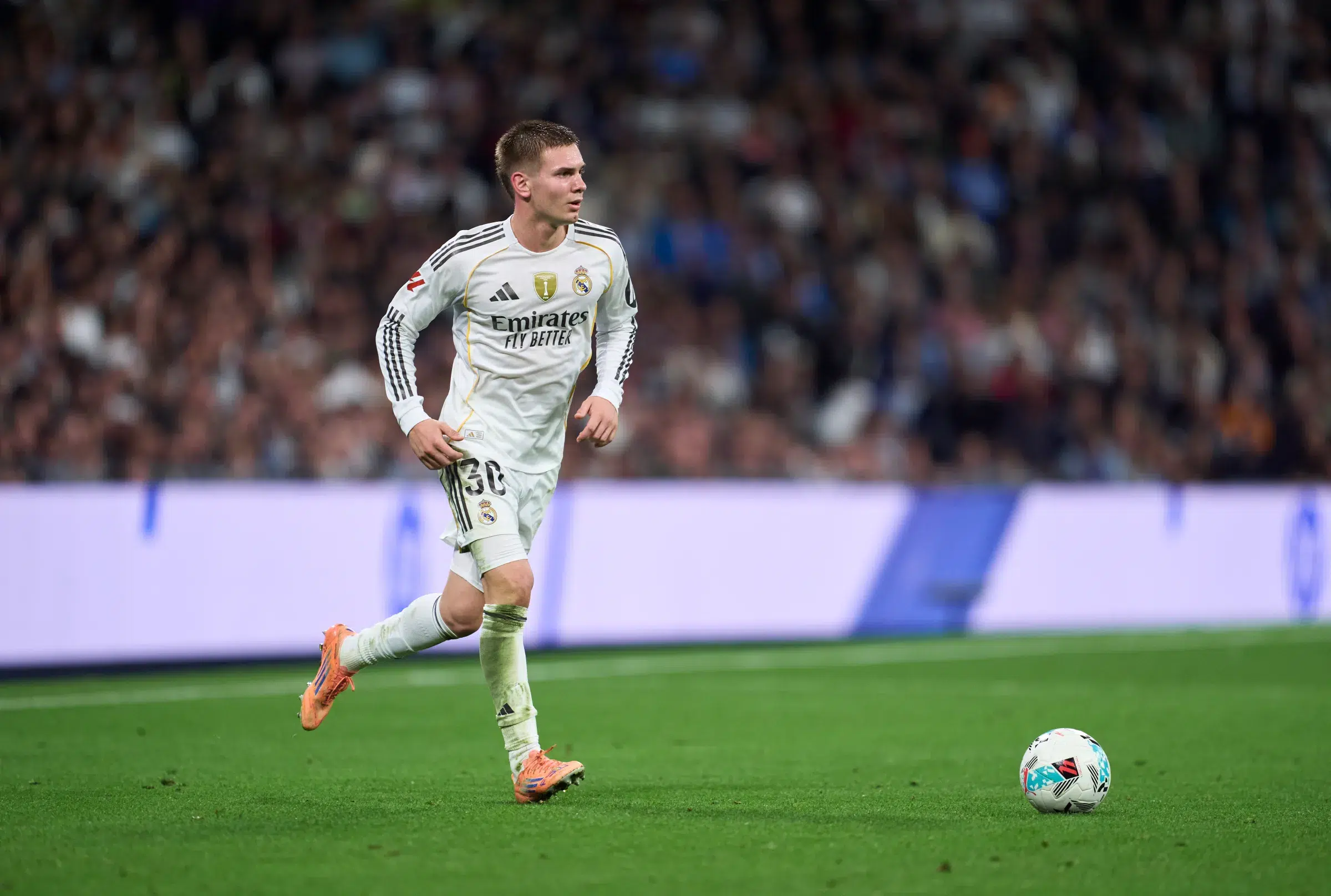 Mastantuono no tuvo una buena primera temporada en Real Madrid