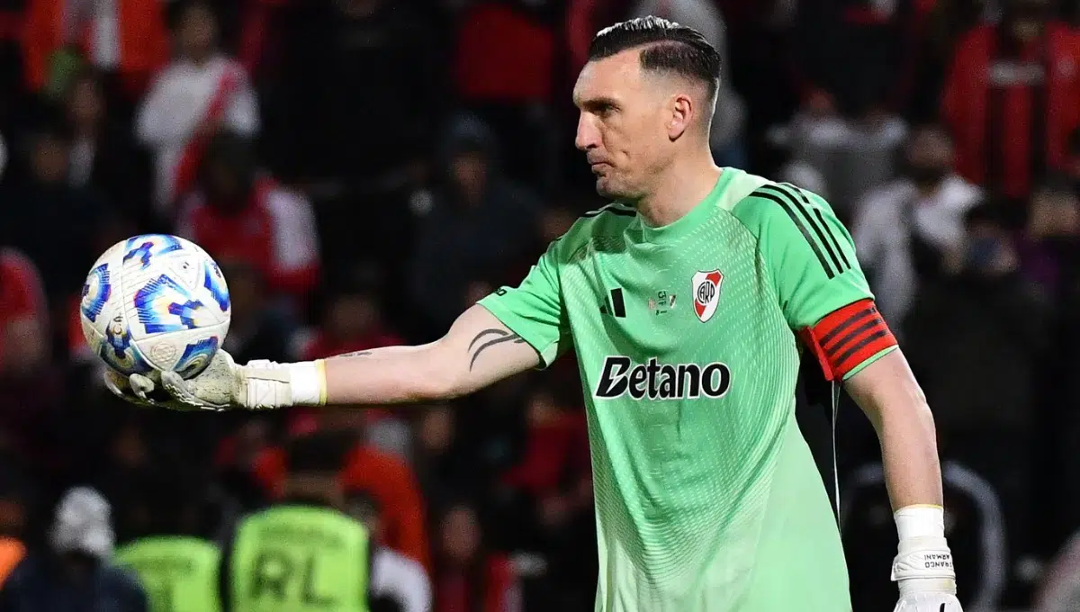 Armani solo jugó 45 minutos en lo que va del año