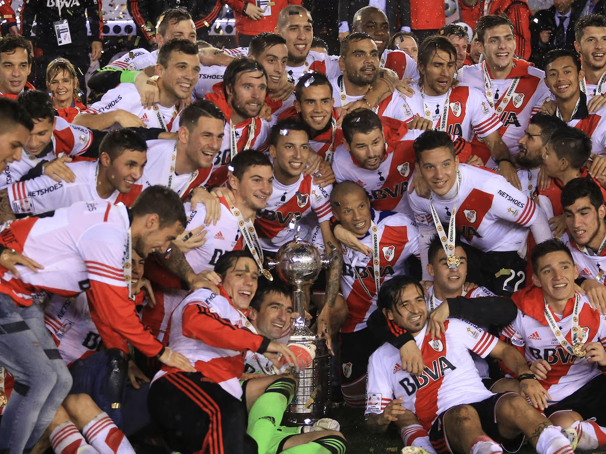 Durante su primer ciclo en River, Kranevitter ganó la Copa Libertadores