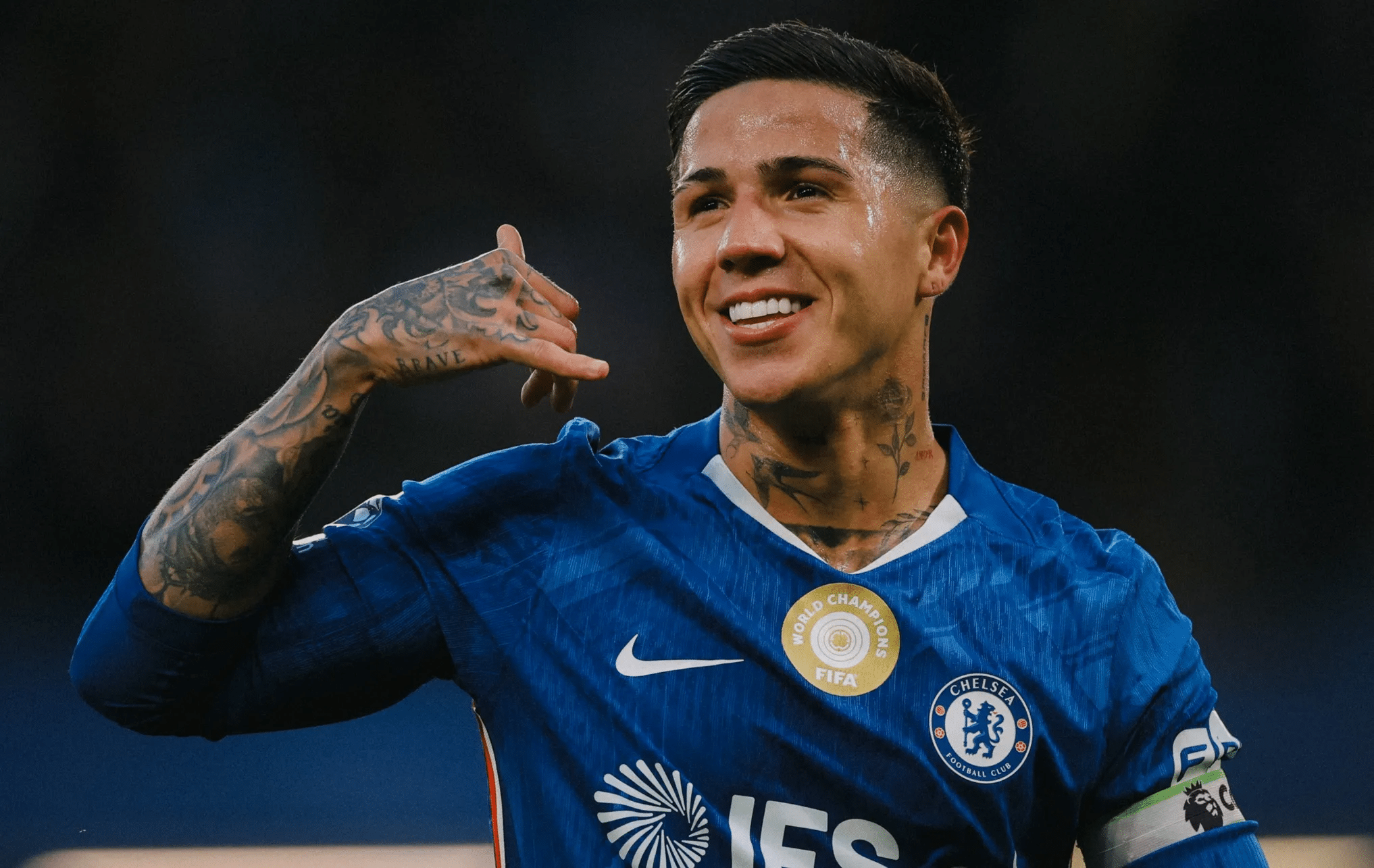 Enzo Fernández quiere el bicampeonato en la Copa del Mundo.