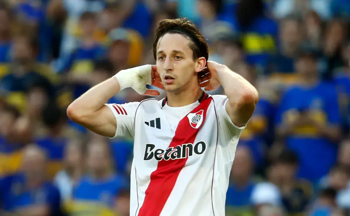 Galarza fonda se fue de River resistido por la gente