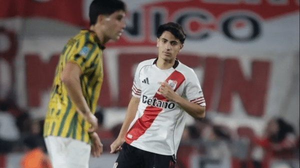 Lucas Silva tuvo una buena aparición en la primera de River.