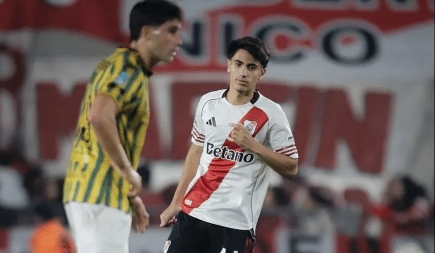 Lucas Silva tuvo una buena aparición en la primera de River.