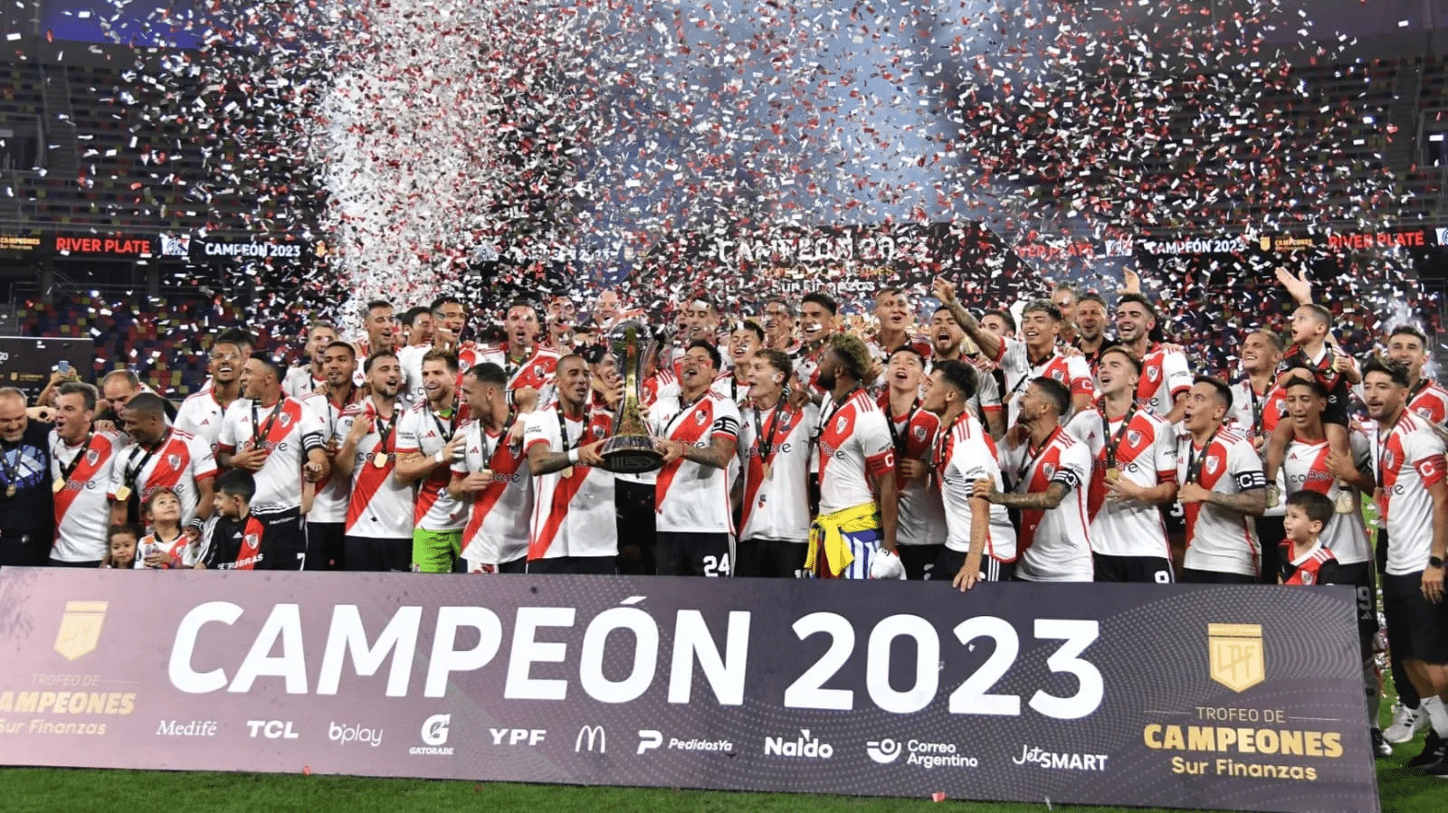 Con River, Demichelis levantó tres títulos en un año y medio