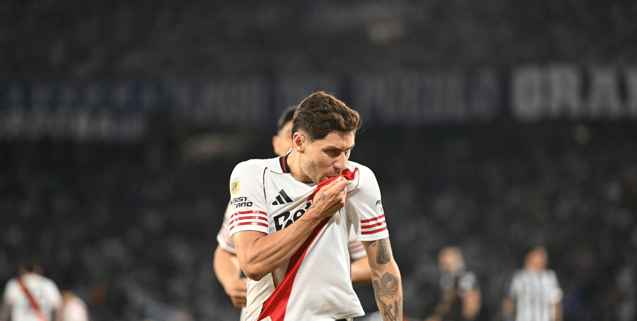 Montiel tiene un inmenso amor por River.