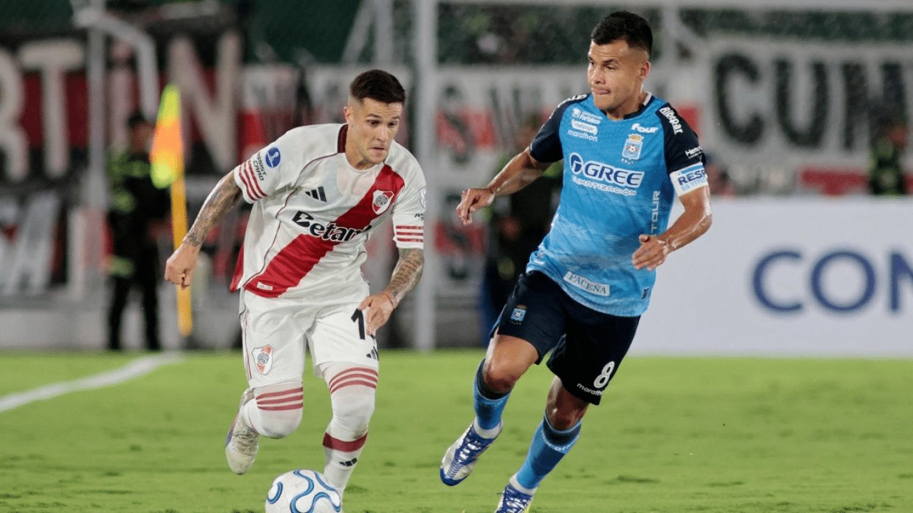 River y Blooming ya igualaron en Bolivia