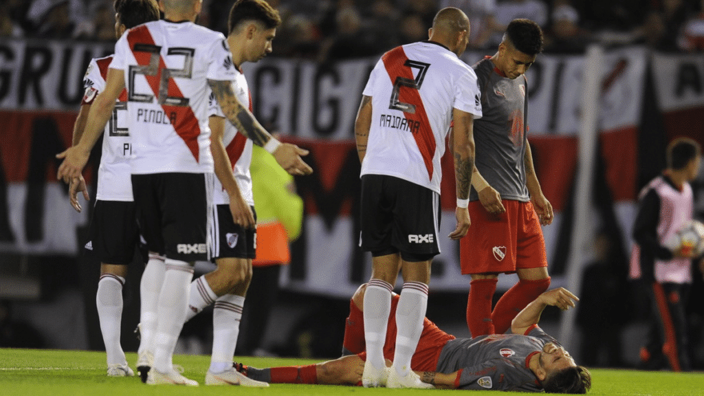 Pinola fue un emblema de esa campaña que llevó a River a ganar cuarta Libertadores