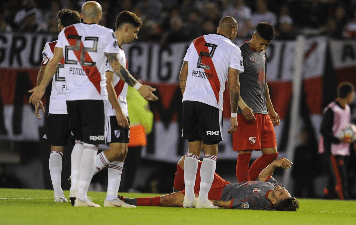 Pinola fue un emblema de esa campaña que llevó a River a ganar cuarta Libertadores