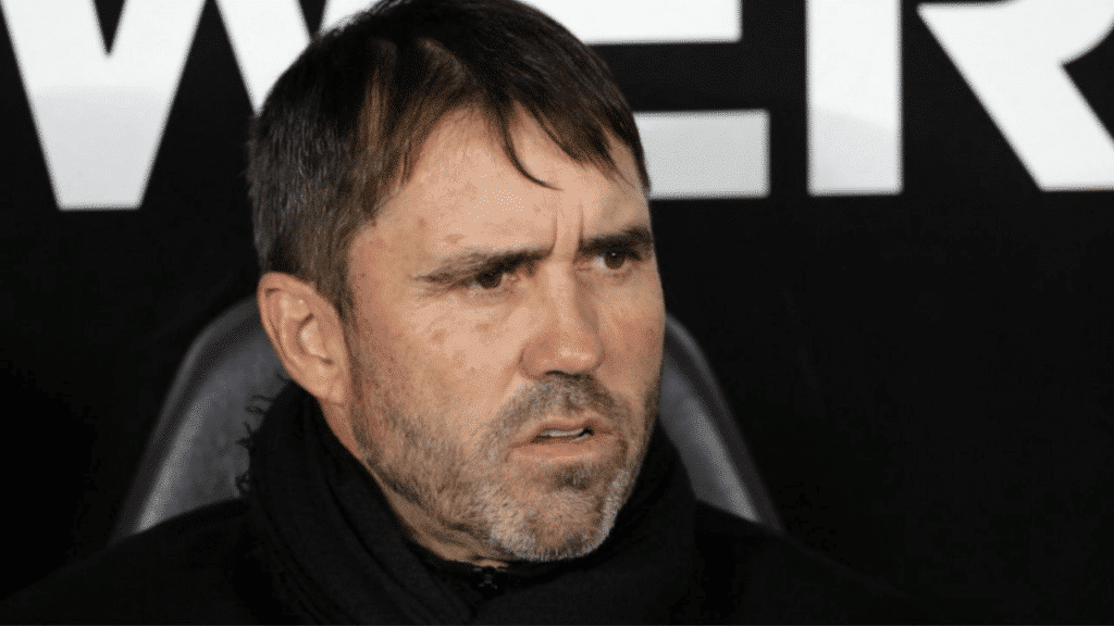 Con Coudet, Bustos nunca pudo rendir
