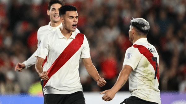 Fausto Vera marcó, de penal, su primer tanto en River