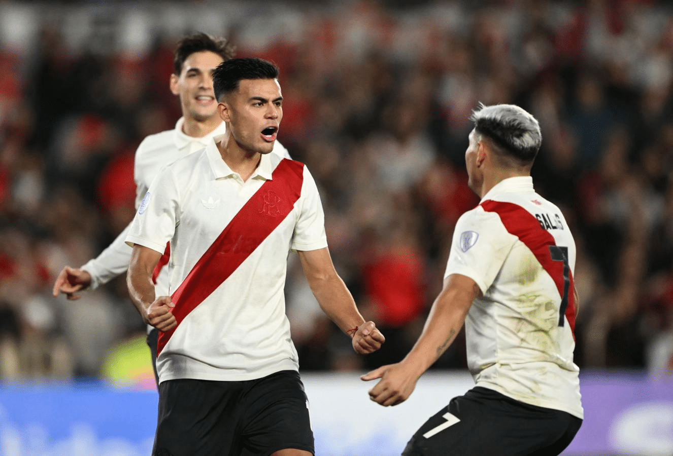 Fausto Vera marcó, de penal, su primer tanto en River
